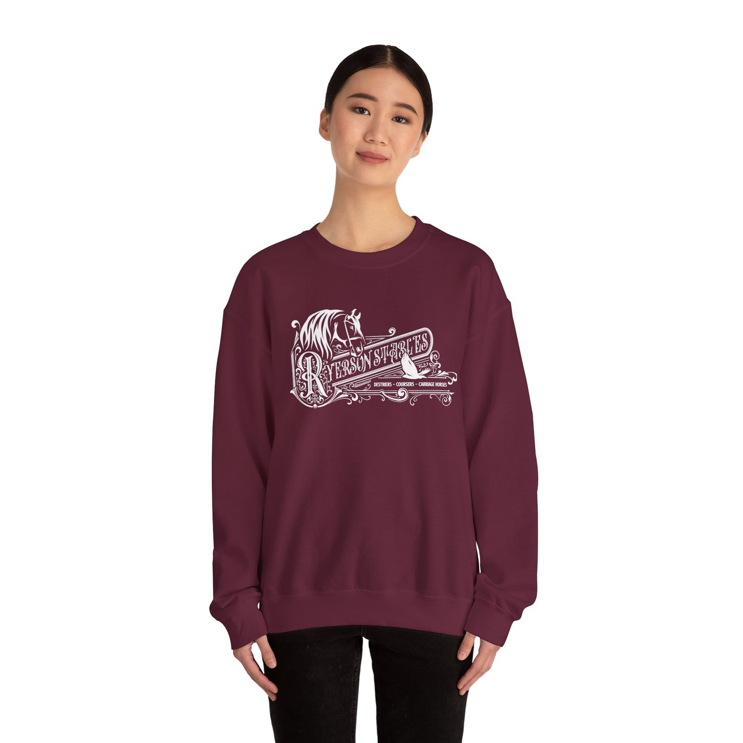 Ryerson Stables Crewneck - Global Fulfillment Available