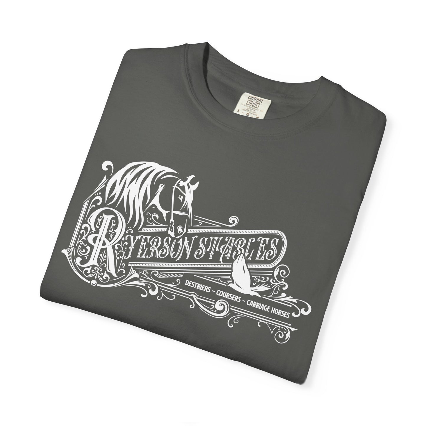 Ryerson Stables Comfort Colors Tee - The Godsung Saga