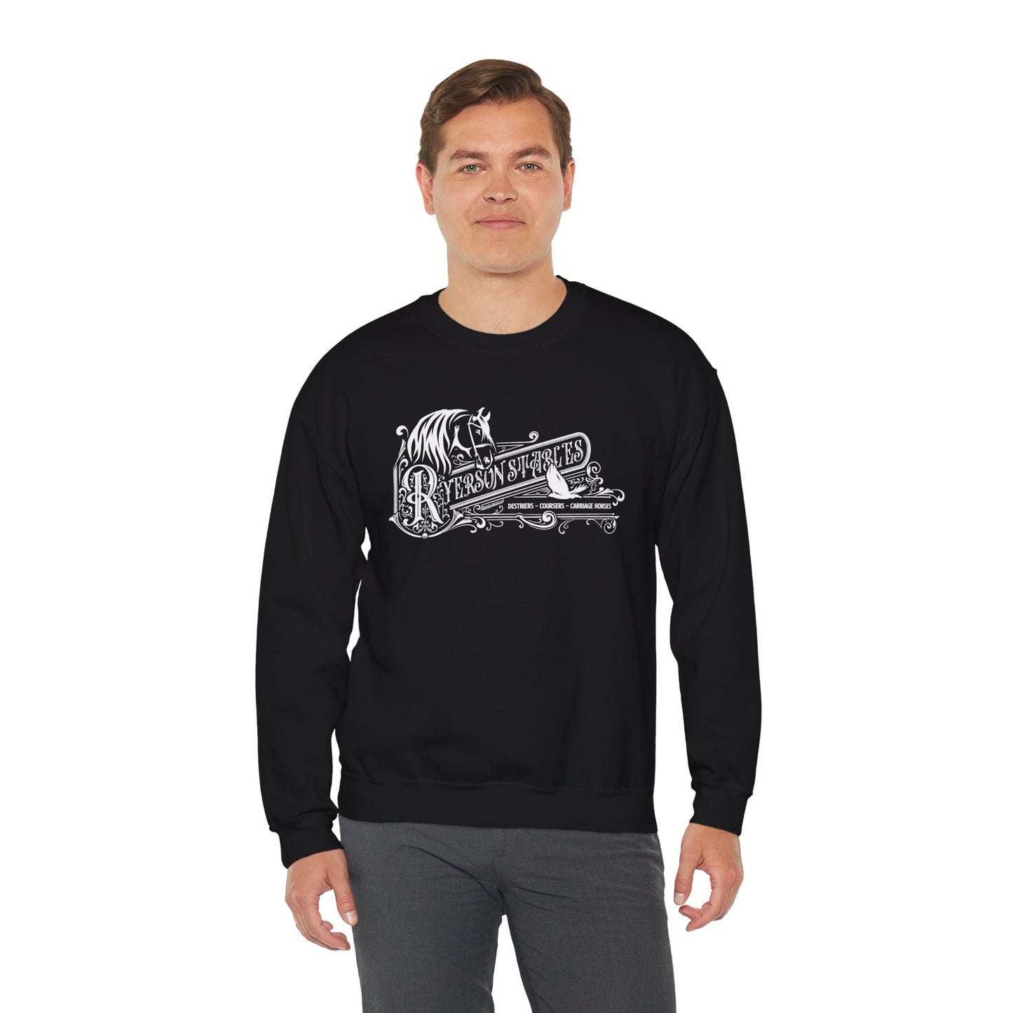 Ryerson Stables Crewneck - Global Fulfillment Available
