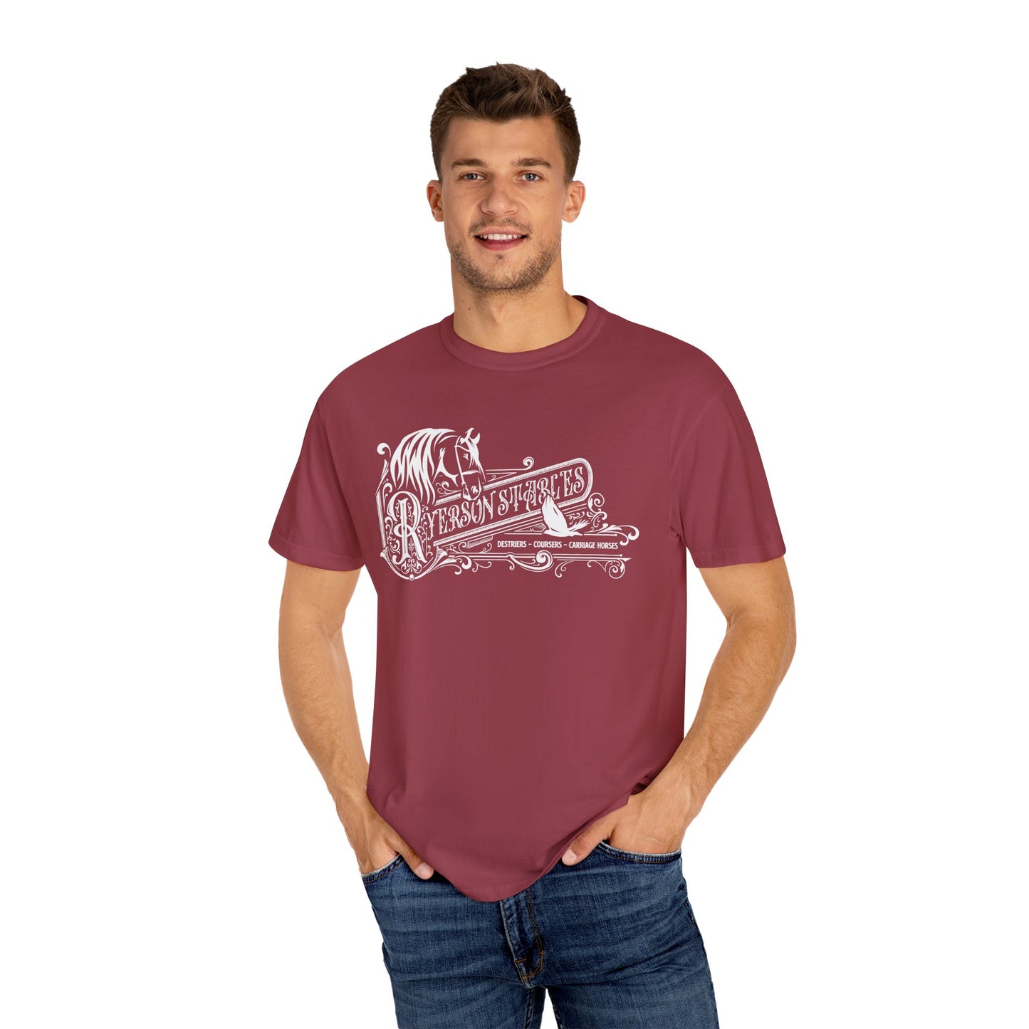 Ryerson Stables Comfort Colors Tee - The Godsung Saga