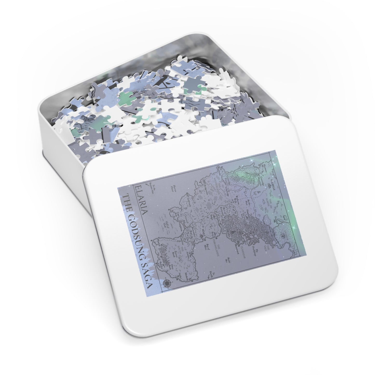 Elaria Map Puzzle - 1000 pcs