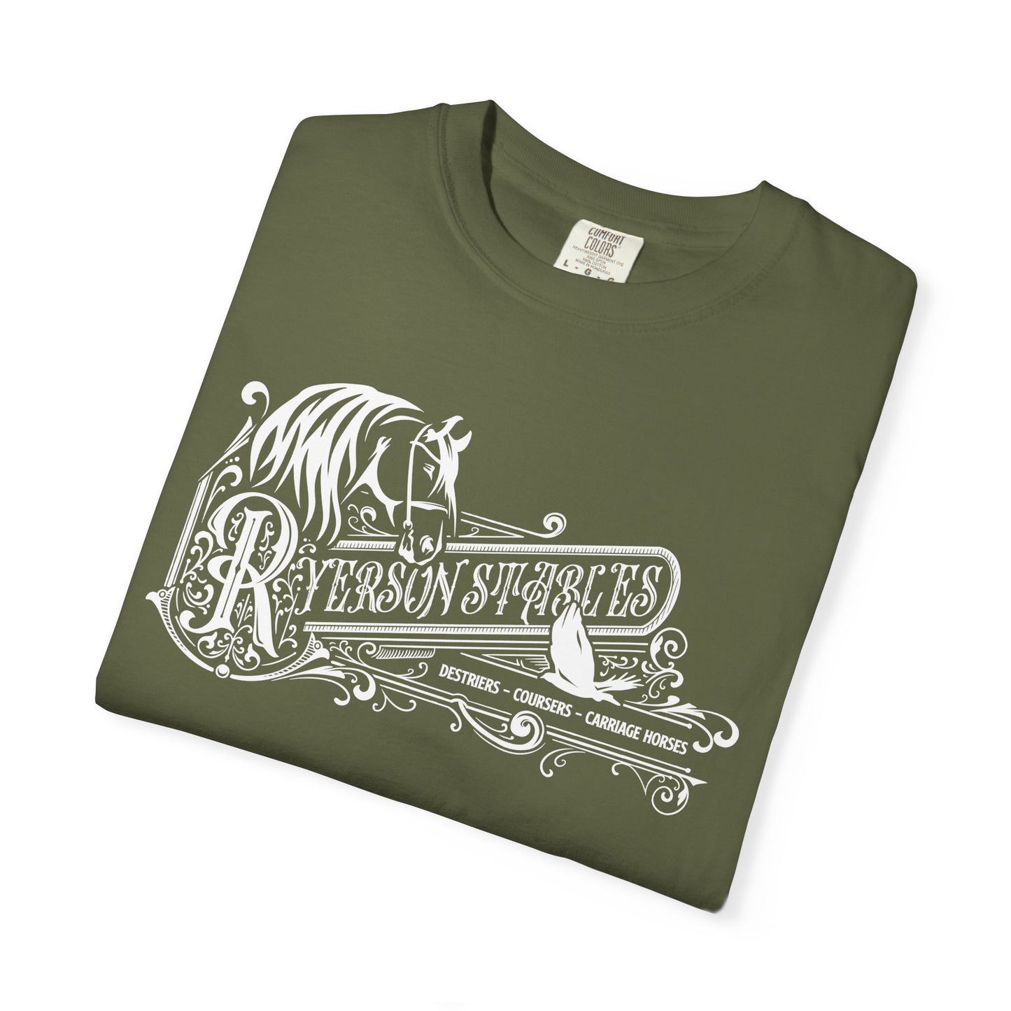 Ryerson Stables Comfort Colors Tee - The Godsung Saga