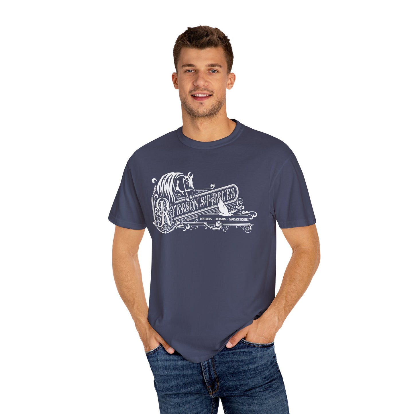 Ryerson Stables Comfort Colors Tee - The Godsung Saga