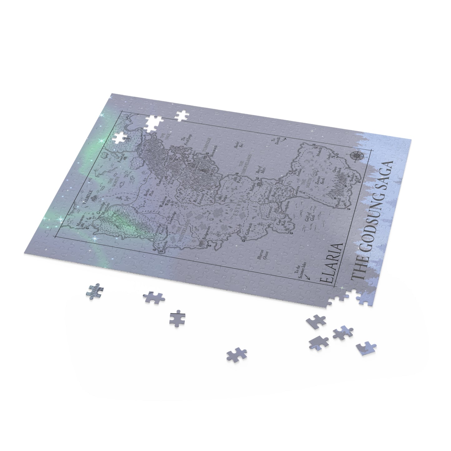 Elaria Map Puzzle - 500 pieces