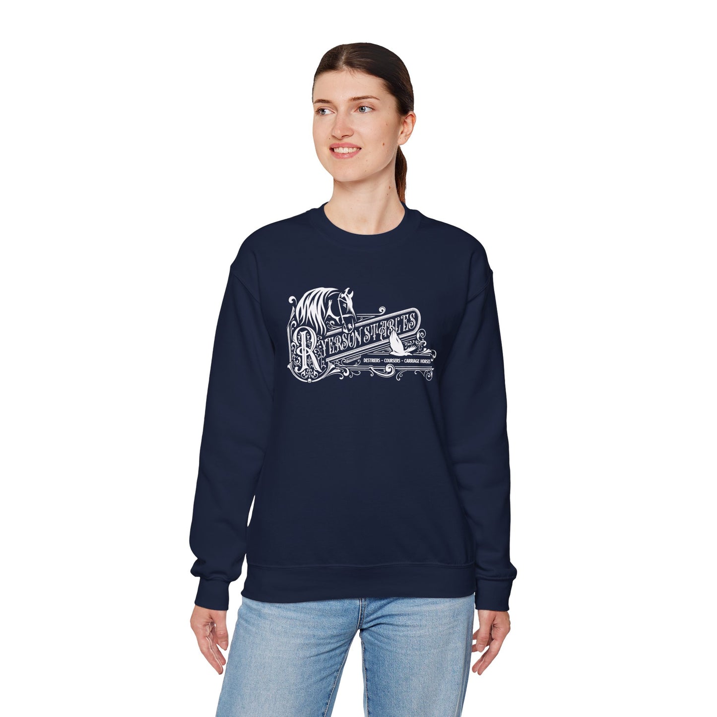 Ryerson Stables Crewneck - Global Fulfillment Available