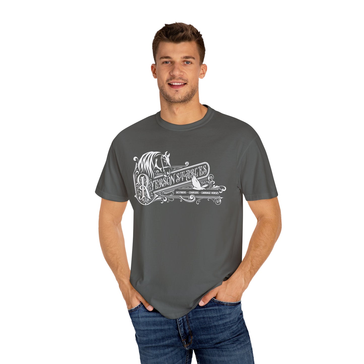 Ryerson Stables Comfort Colors Tee - The Godsung Saga