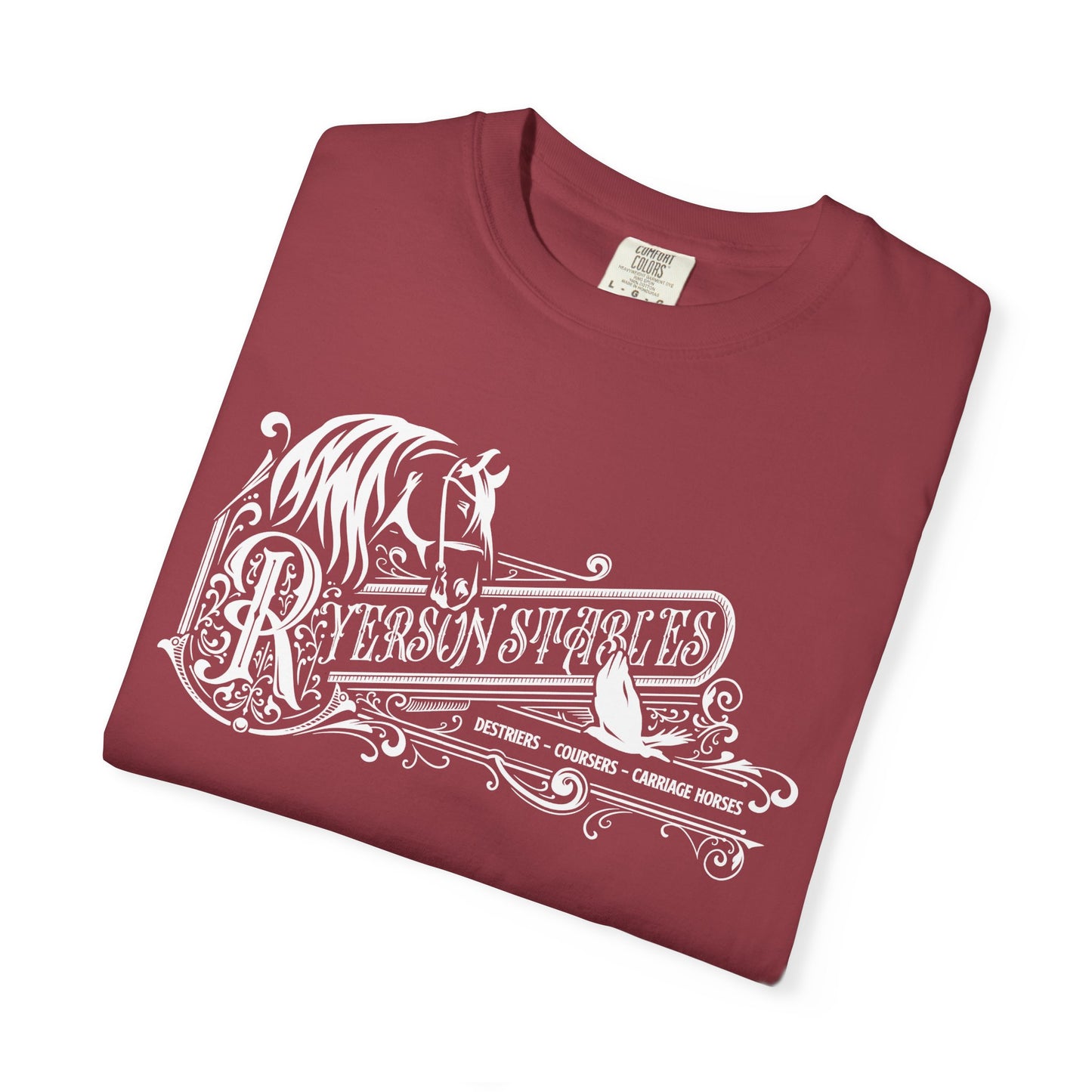Ryerson Stables Comfort Colors Tee - The Godsung Saga