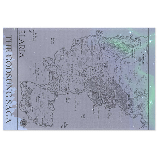 Elaria Map Puzzle - 1000 pcs