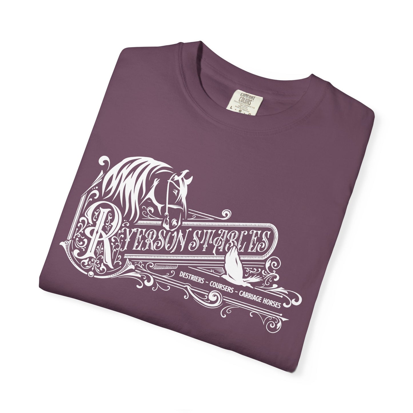 Ryerson Stables Comfort Colors Tee - The Godsung Saga